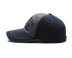 Four Seasons Men’s Baseball Cap – Casual Washed Cotton Embroidered Curved Brim Hat, Sun Protection for Outdoor Activities