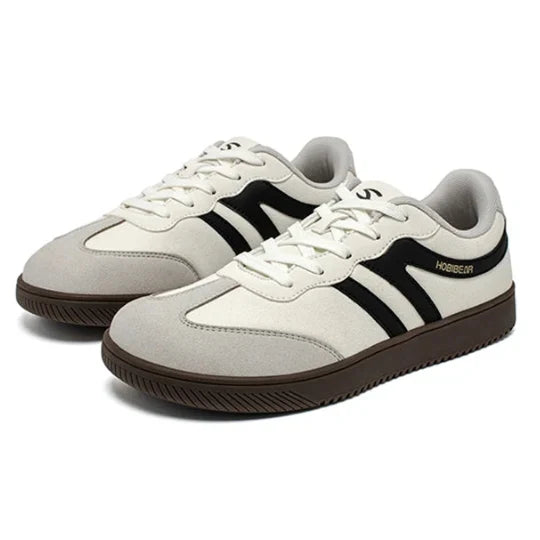 Men’s Wide Toe Sneakers – Minimalist Fabric Casual Walking Shoes, Comfortable Everyday Wear