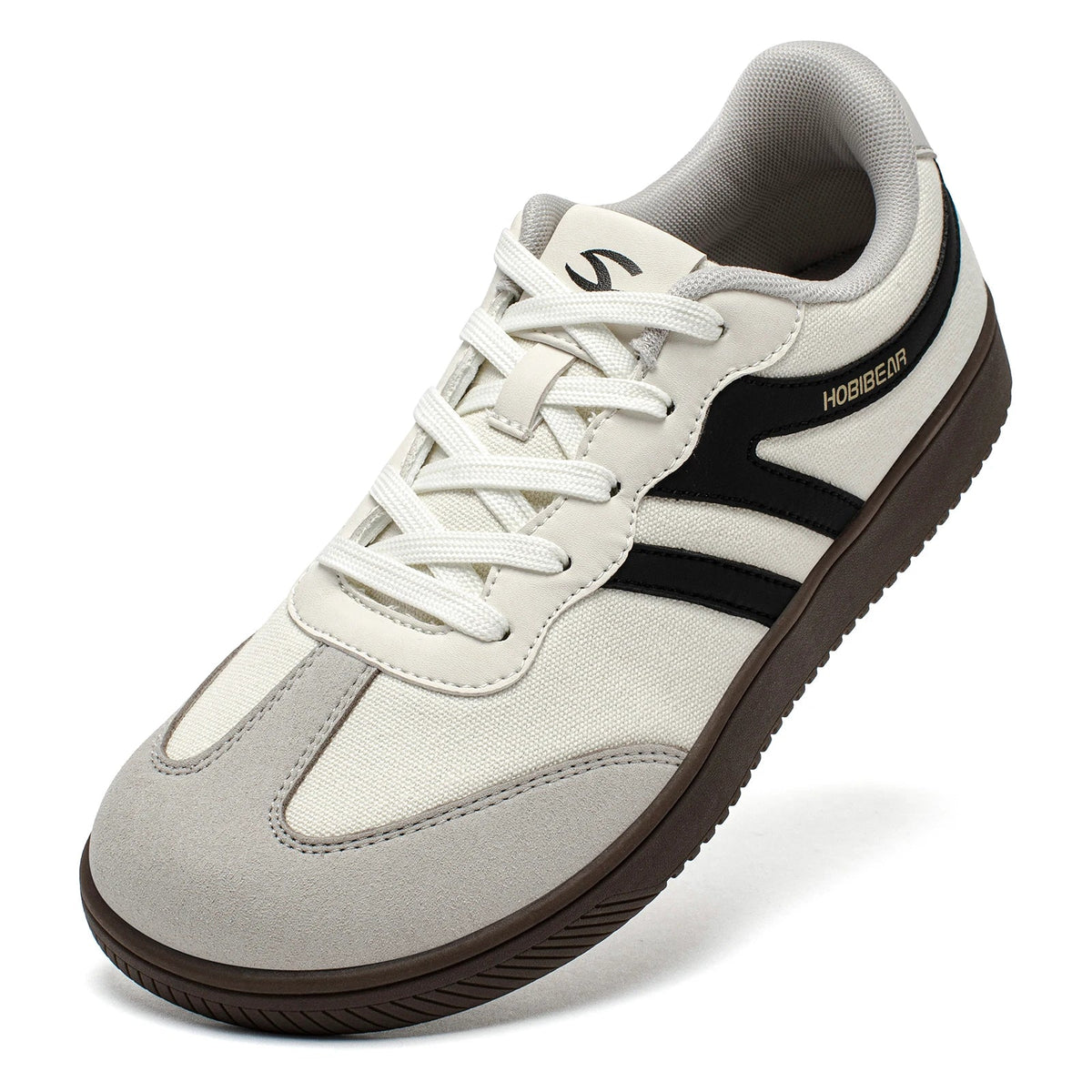 Men’s Wide Toe Sneakers – Minimalist Fabric Casual Walking Shoes, Comfortable Everyday Wear