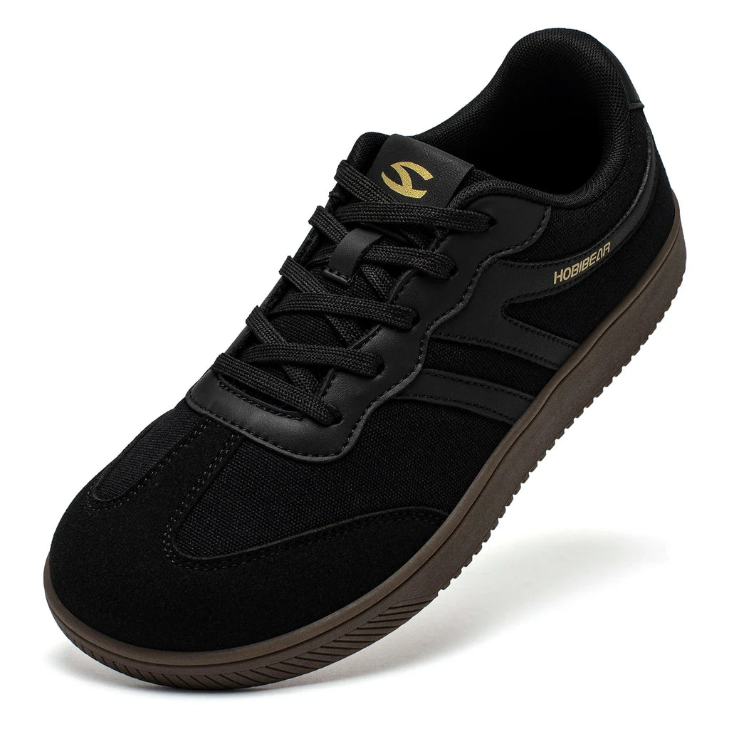 Men’s Wide Toe Sneakers – Minimalist Fabric Casual Walking Shoes, Comfortable Everyday Wear