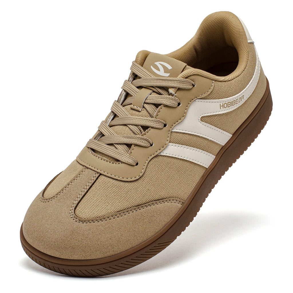 Men’s Wide Toe Sneakers – Minimalist Fabric Casual Walking Shoes, Comfortable Everyday Wear
